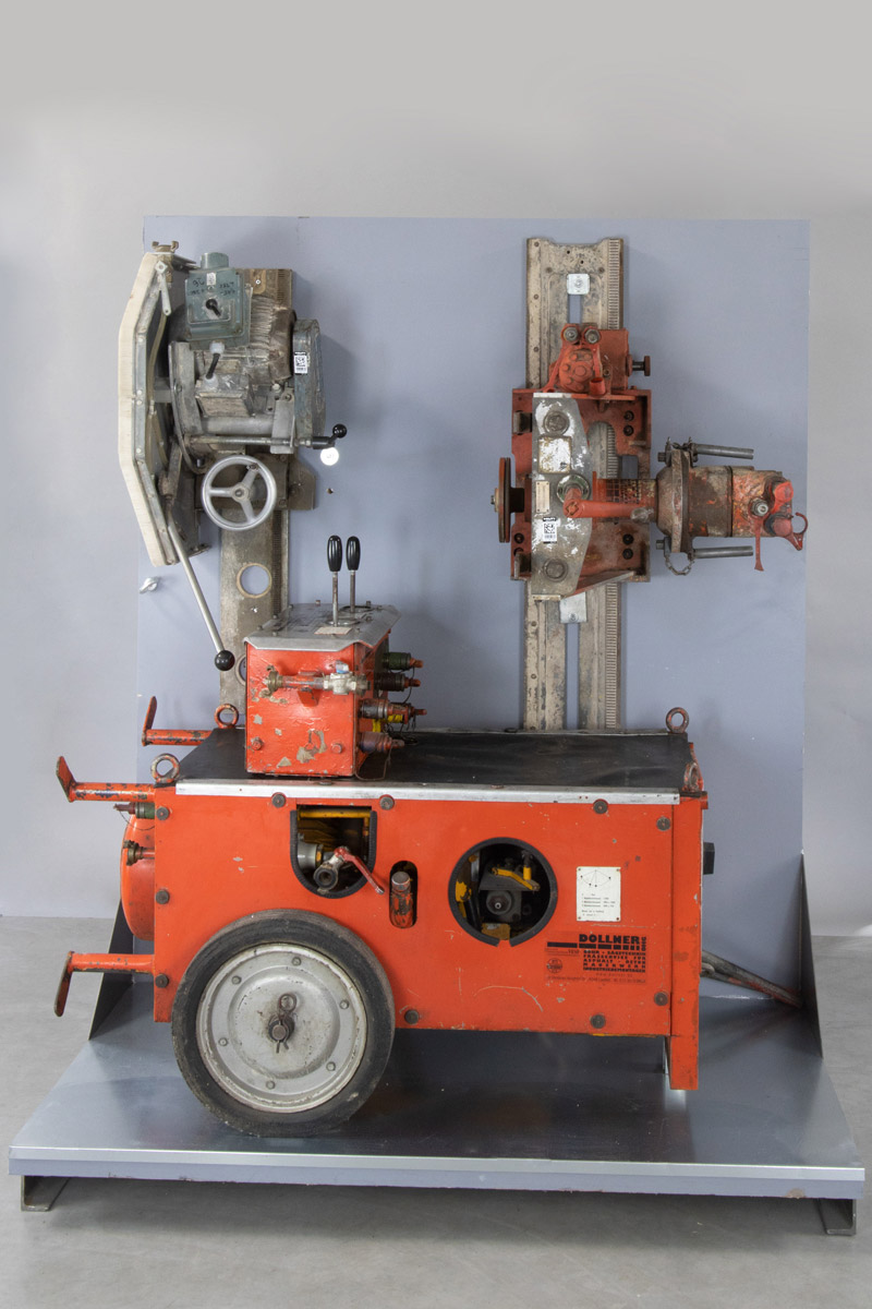 Historische Kernbohr- und S&auml;geanlage